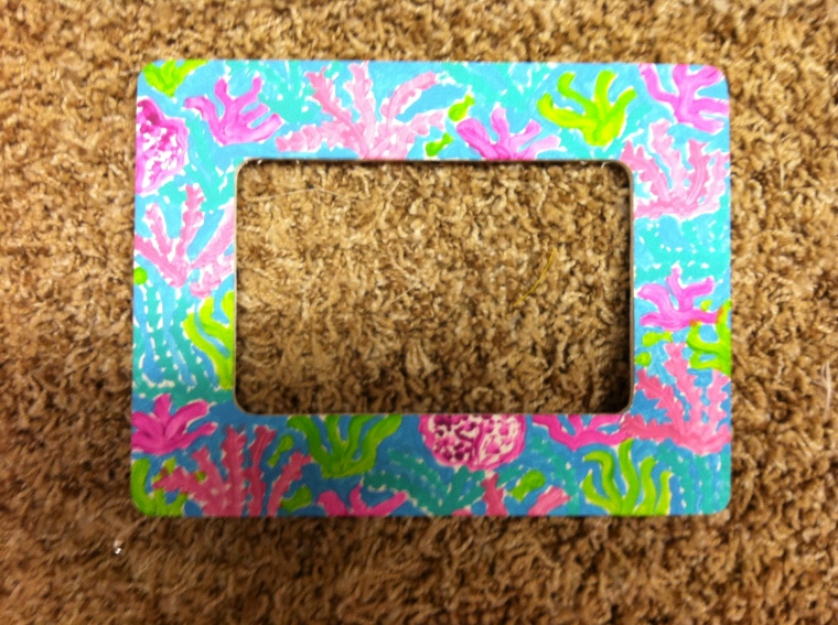 Lilly Pulitzer Let's Cha Cha Print Frame
